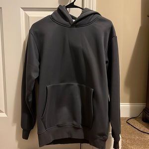 New Wave Street Culture Design by inflation Gray Hoodie